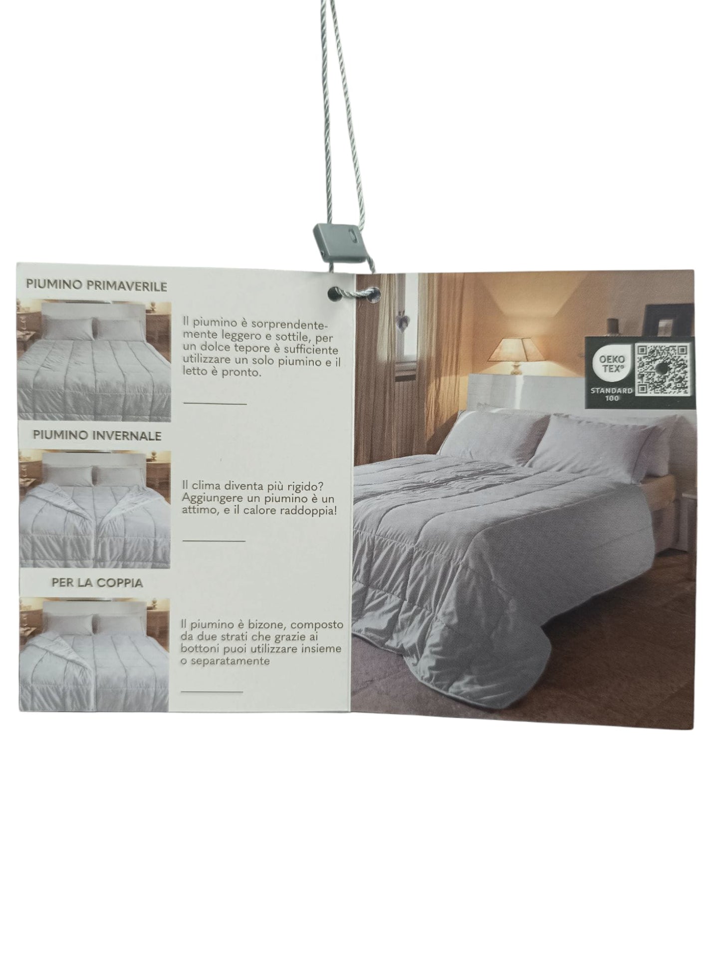 PIUMINO ANALLERGICO LETTO 4 STAGIONI PRIMAVERA INVERNO PER LA COPPIA 2 PIUMINI singolo matrimoniale piazza e mezza