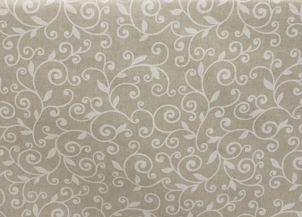 TOVAGLIA RESINATA ANTIMACCHIA IDROREPELLENTE COTONE MADE IN ITALY beige