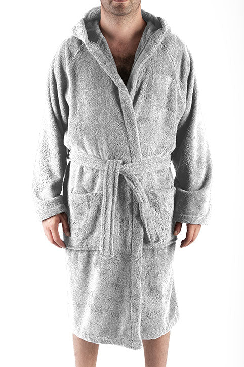 Accappatoio spugna cotone unisex Cavalieri joli PERLA