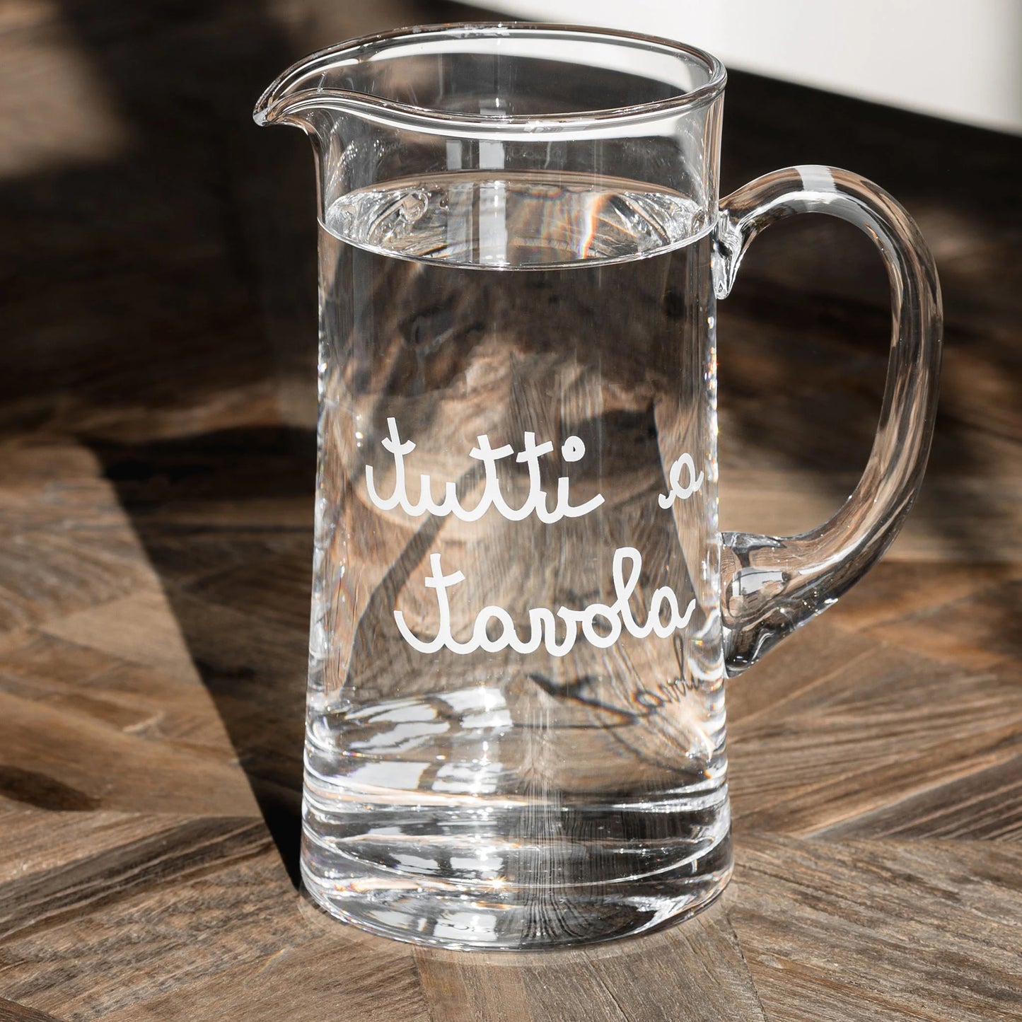 Brocca caraffa Tutti a tavola vetro Simple Day 1,2 lt