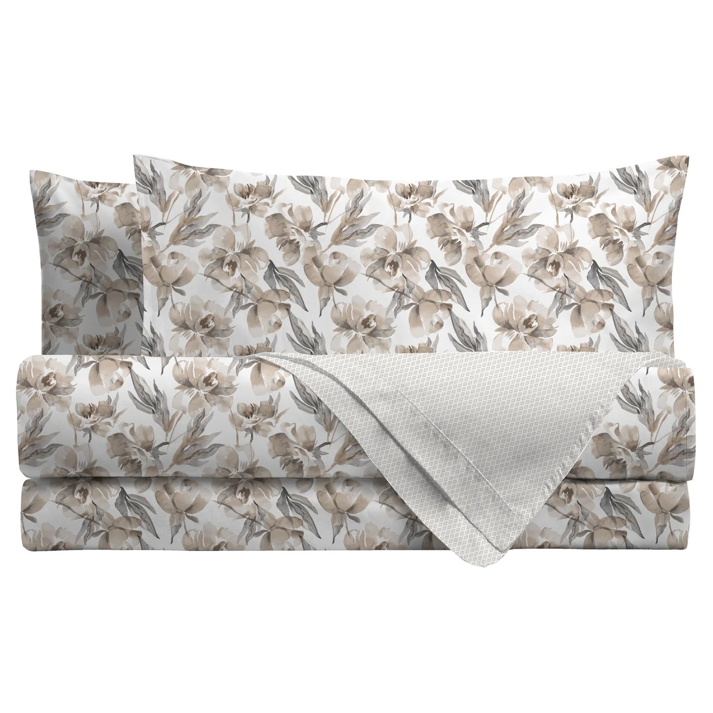 COMPLETO LENZUOLA COTONE LETTO SINGOLO DI MAESTRO ITALIA FIORI