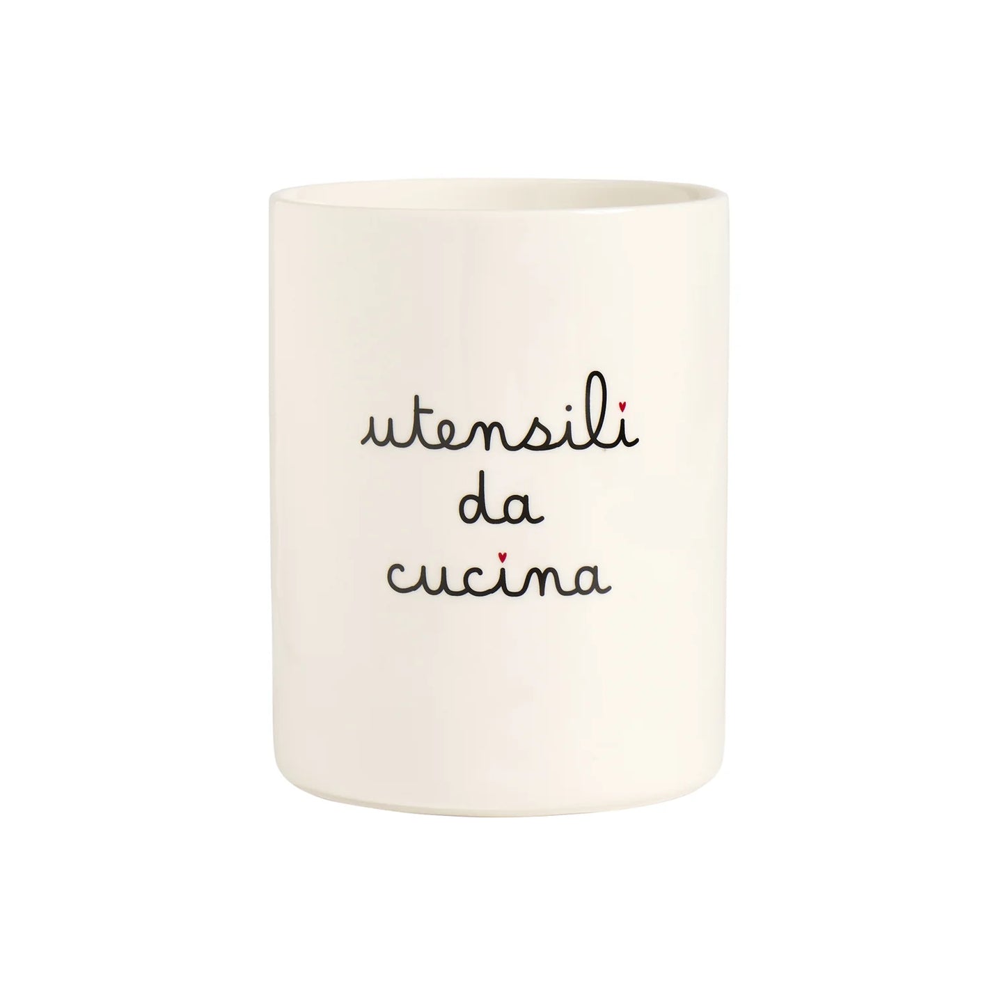 Portamestoli Grès Simple Day | Portautensili Cucina 14x18cm