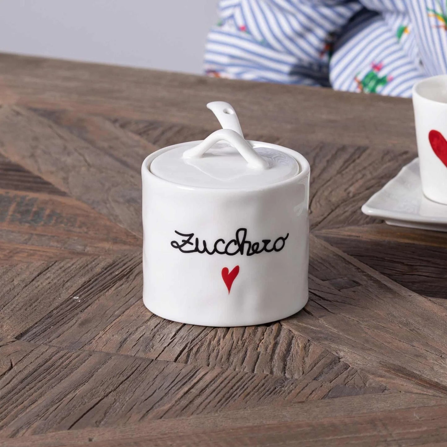 Zuccheriera Zucchero Simple Day gres con cucchiaino