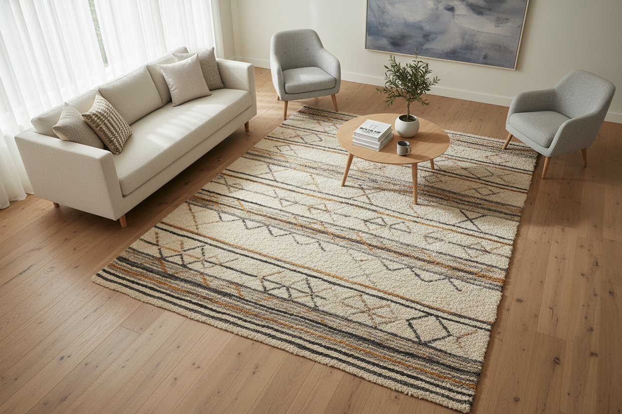 Immagine collezione tappeti vista dall'alto