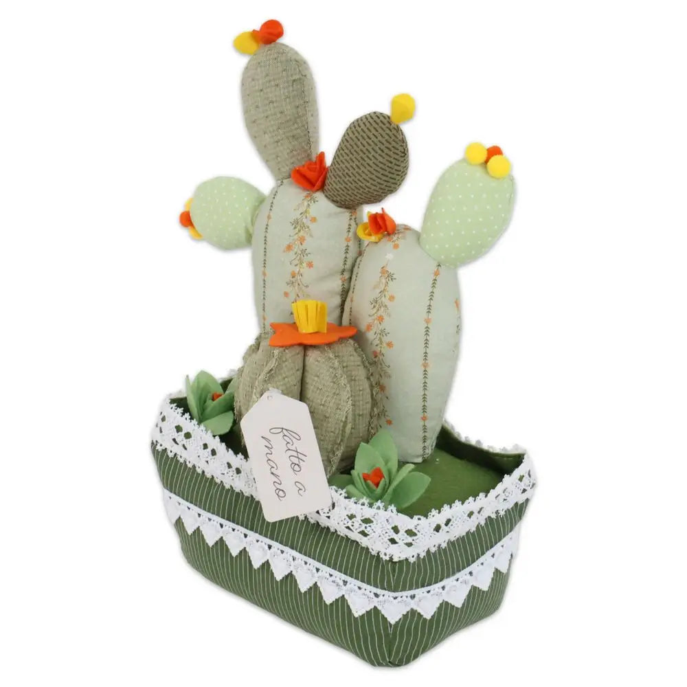 Fermaporta Decorativo cactus Artigianale – Country Chic Fatto a Mano