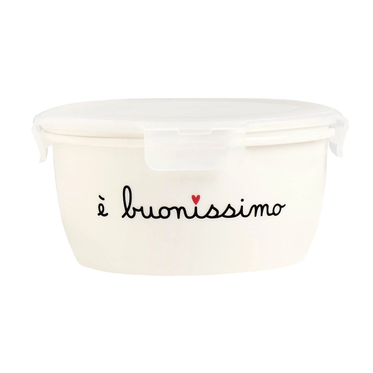 Contenitore Ermetico in Gres XL È Buonissimo Simple Day 16x7cm con coperchio