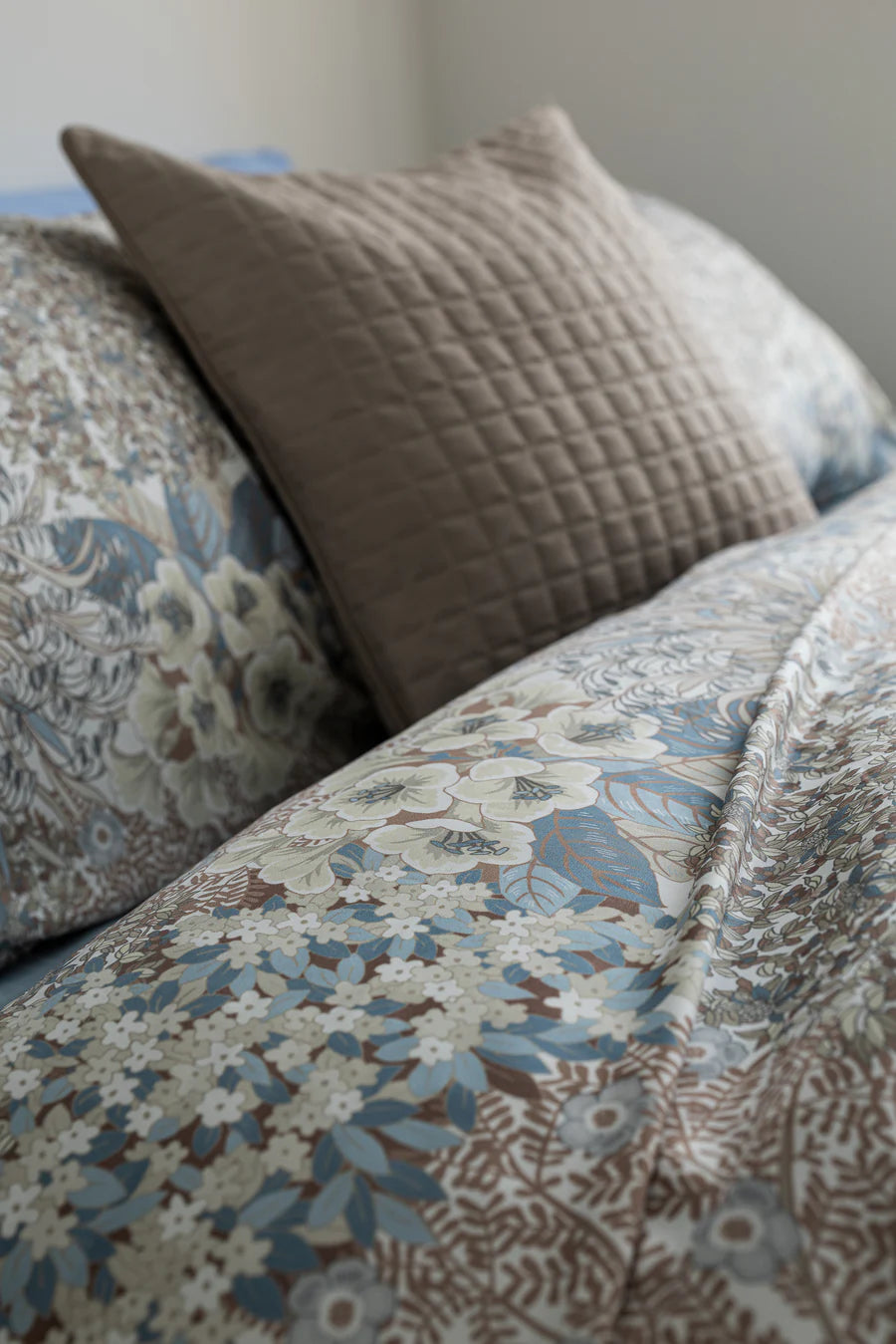 LENZUOLA MATRIMONIALI COTONE COMPLETO LETTO DI MAESTRO ITALIA fiori Danielle
