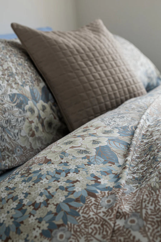 LENZUOLA MATRIMONIALI COTONE COMPLETO LETTO DI MAESTRO ITALIA fiori Danielle
