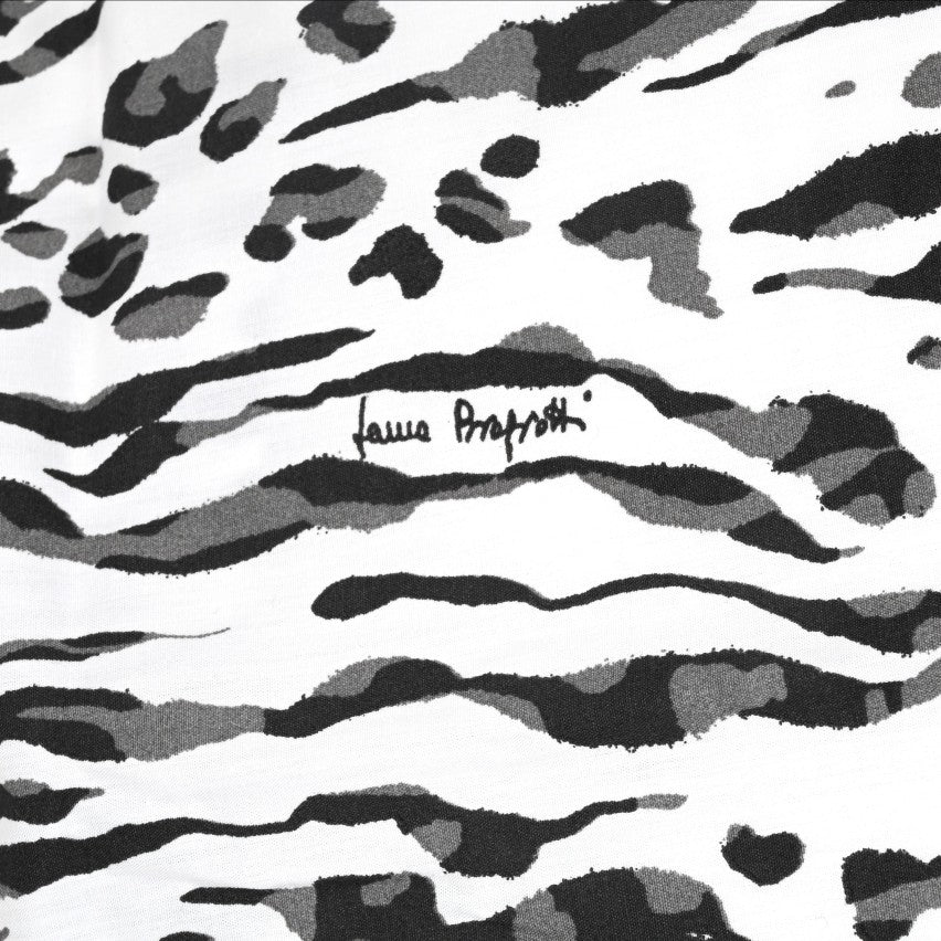 Lenzuola matrimoniali biancheria COMPLETO LETTO ANIMALIER 2 PIAZZE LAURA BIAGIOTTI PERCALLE DI COTONE elodie