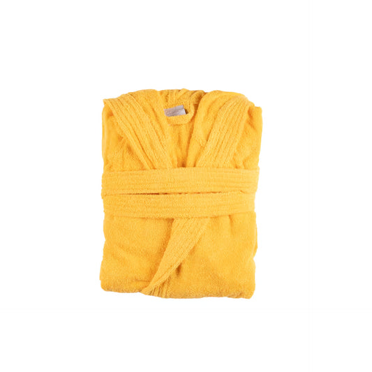 Accappatoio spugna cotone unisex Cavalieri joli GIALLO SOLE