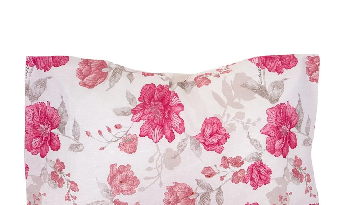 Lenzuola matrimoniali biancheria COMPLETO LETTO  2 PIAZZE LAURA BIAGIOTTI PERCALLE DI COTONE HELICONA ROSA