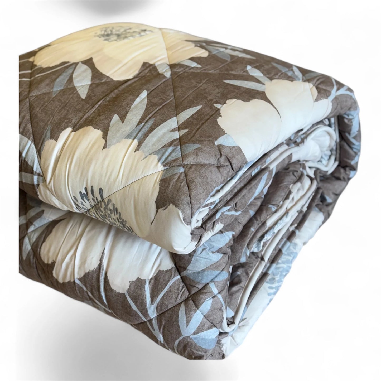 Trapunta matrimoniale mano piuma anallergica coperta imbottita invernale Di Maestro Lynette