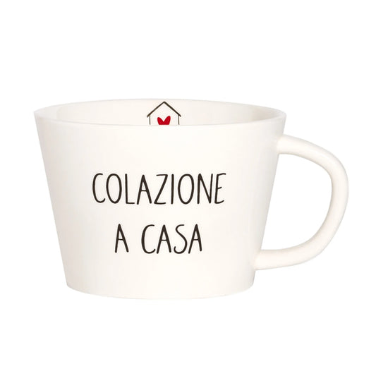 Tazza Colazione in Grès Simple Day | Colazione A Casa 580ml