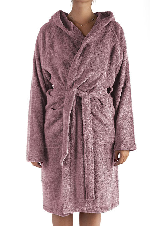Accappatoio spugna cotone unisex Cavalieri joli ROSA