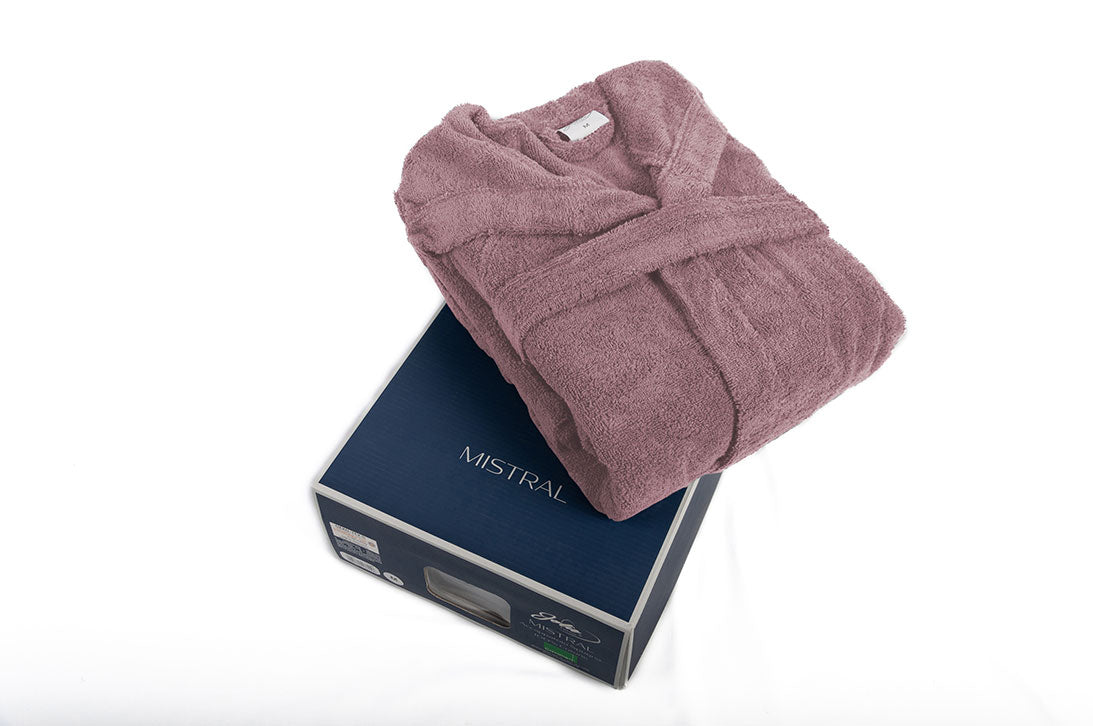 Accappatoio spugna cotone unisex Cavalieri joli ROSA