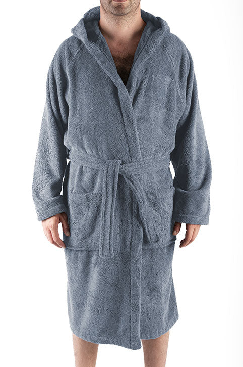 Accappatoio spugna cotone unisex Cavalieri joli DENIM