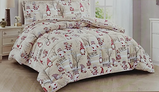 Trapunta matrimoniale mano piuma Elfi coperta imbottita invernale