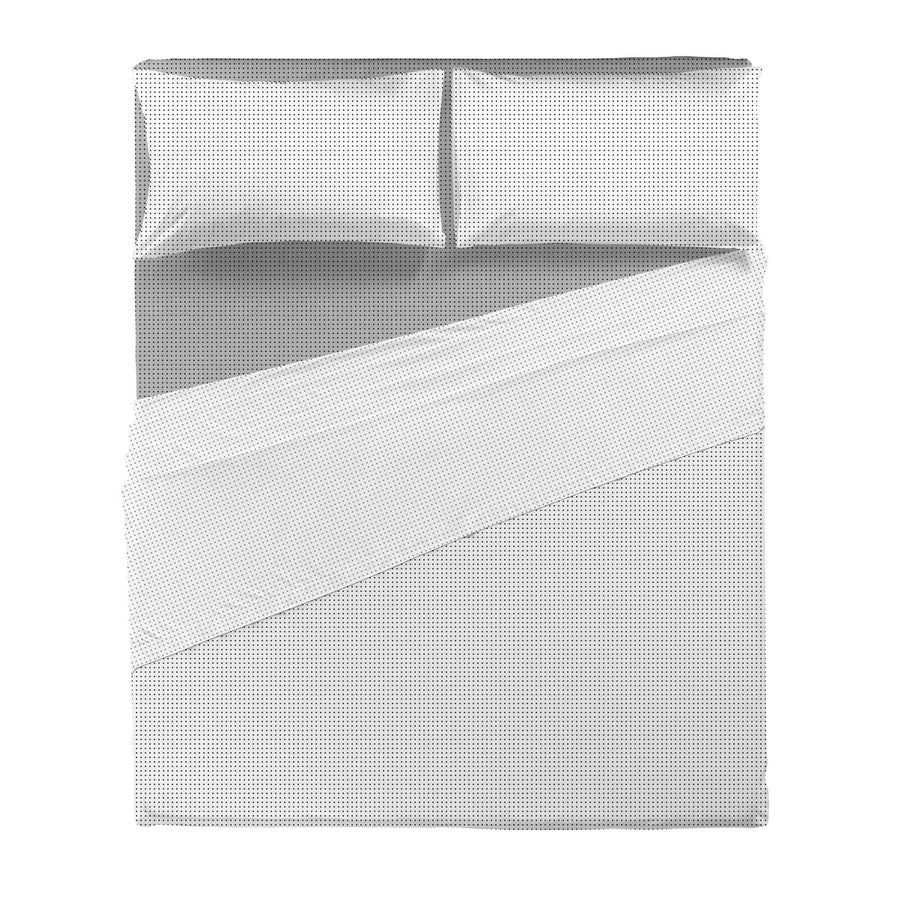 Lenzuola matrimoniali completo letto matrimoniale flanella jesse black Di Maestro