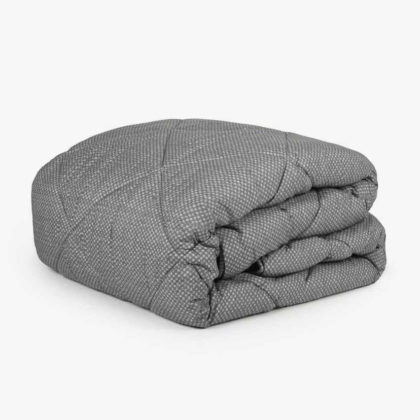 Trapunta matrimoniale mano piuma anallergica coperta imbottita invernale Di Maestro Elton