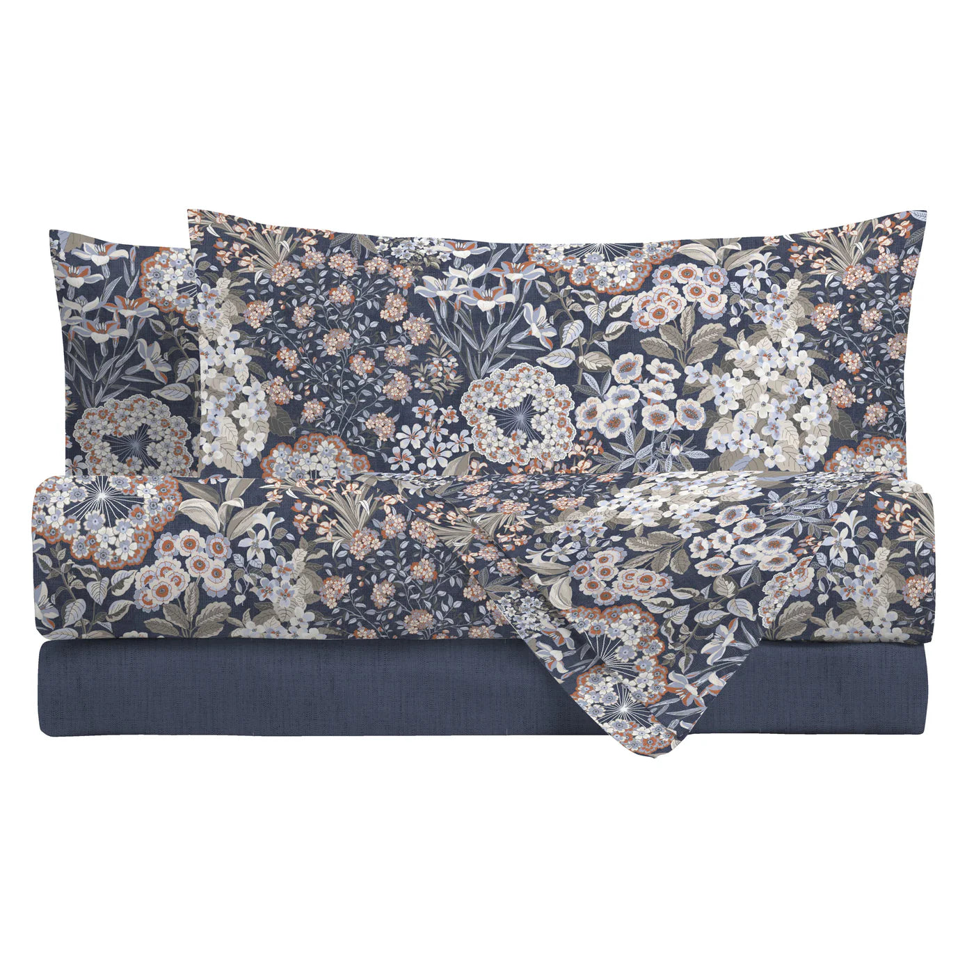 Parure copripiumino matrimoniale ELSABETH di maestro  federe sacco cotone