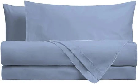 COMPLETO LETTO MATRIMONIALE LENZUOLA COTONE DI MAESTRO ITALIA TINTA UNITA biancheria casa