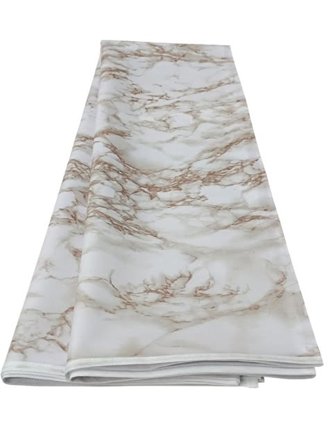 Tovaglia plastica made in Italy goffrata trama rilievo 6 posti 12 posti effetto marmo dorato