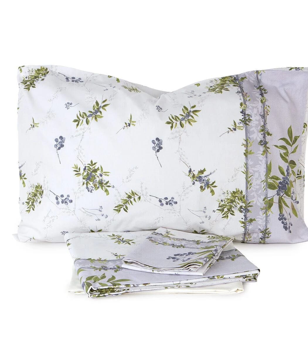 Lenzuola matrimoniali biancheria COMPLETO LETTO  2 PIAZZE LAURA BIAGIOTTI PERCALLE DI COTONE margot