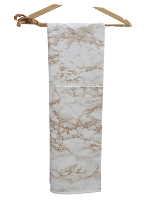 Tovaglia plastica made in Italy goffrata trama rilievo 6 posti 12 posti effetto marmo dorato