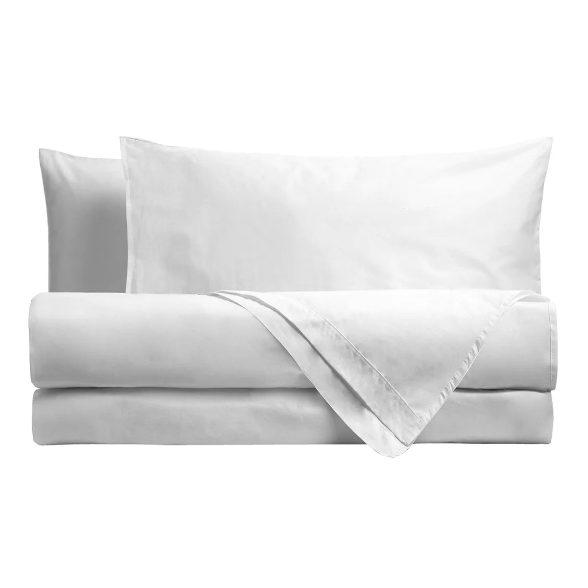 Coppia Federe Guanciale 50x80 cm Happidea 100% Cotone