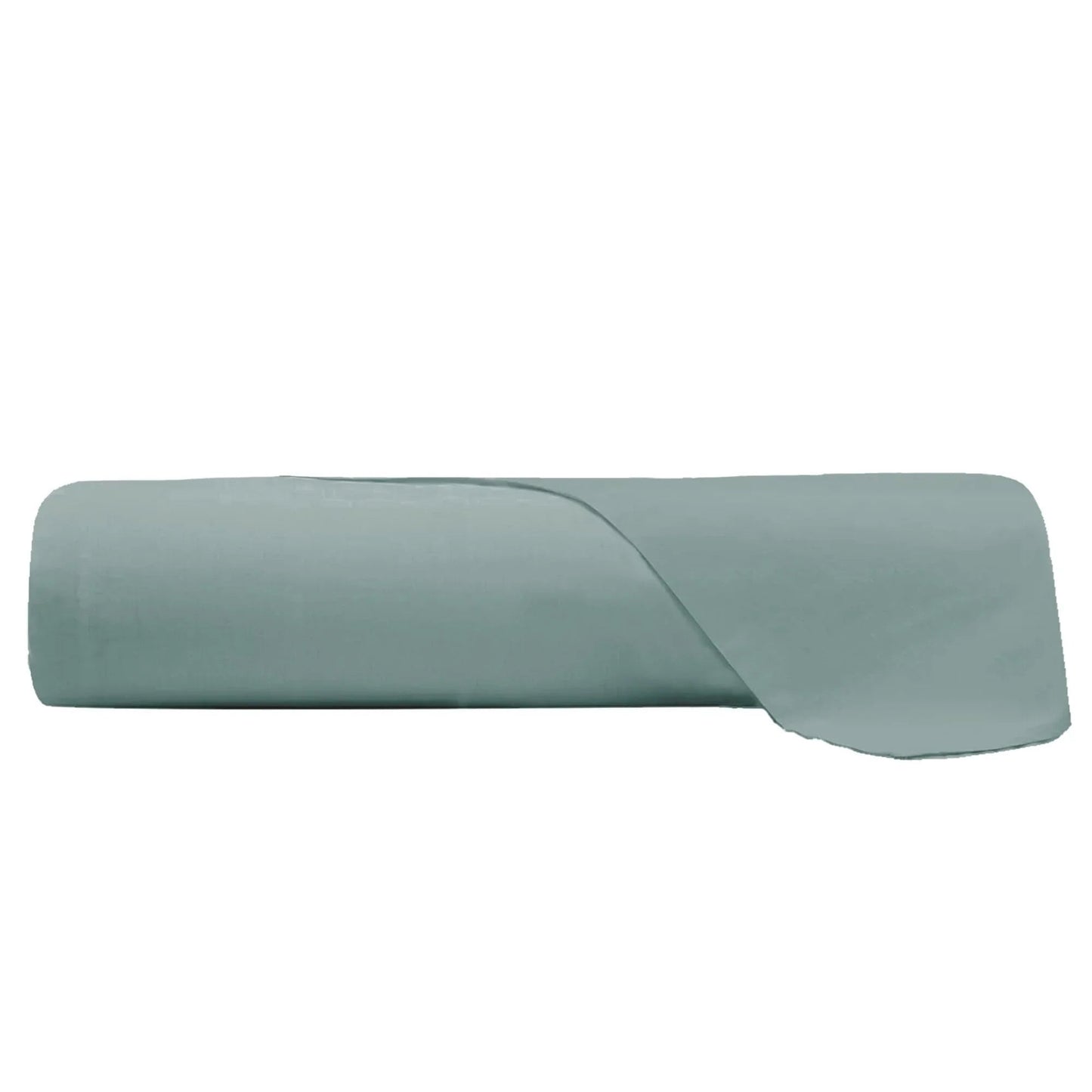 Lenzuolo sotto con Angoli 100% Cotone singolo matrimoniale Happidea verde salvia