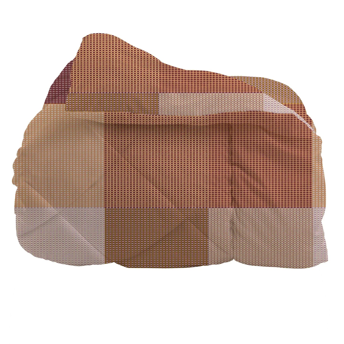 Trapunta singola invernale Patchwork a Quadri 180x260 cm Di Maestro Carter