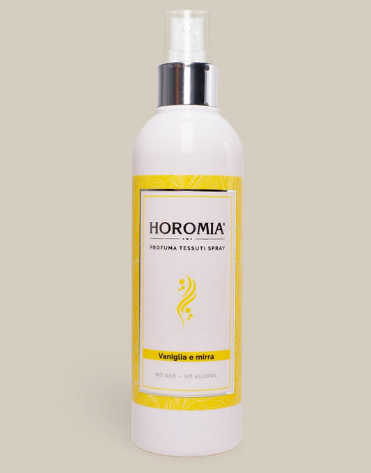 DEODORANTE PER TESSUTI SPRAY VANIGLIA E MIRRA 250ml